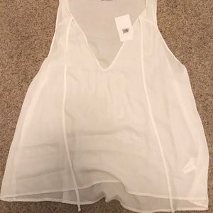 NWT Nordstrom White Blouse